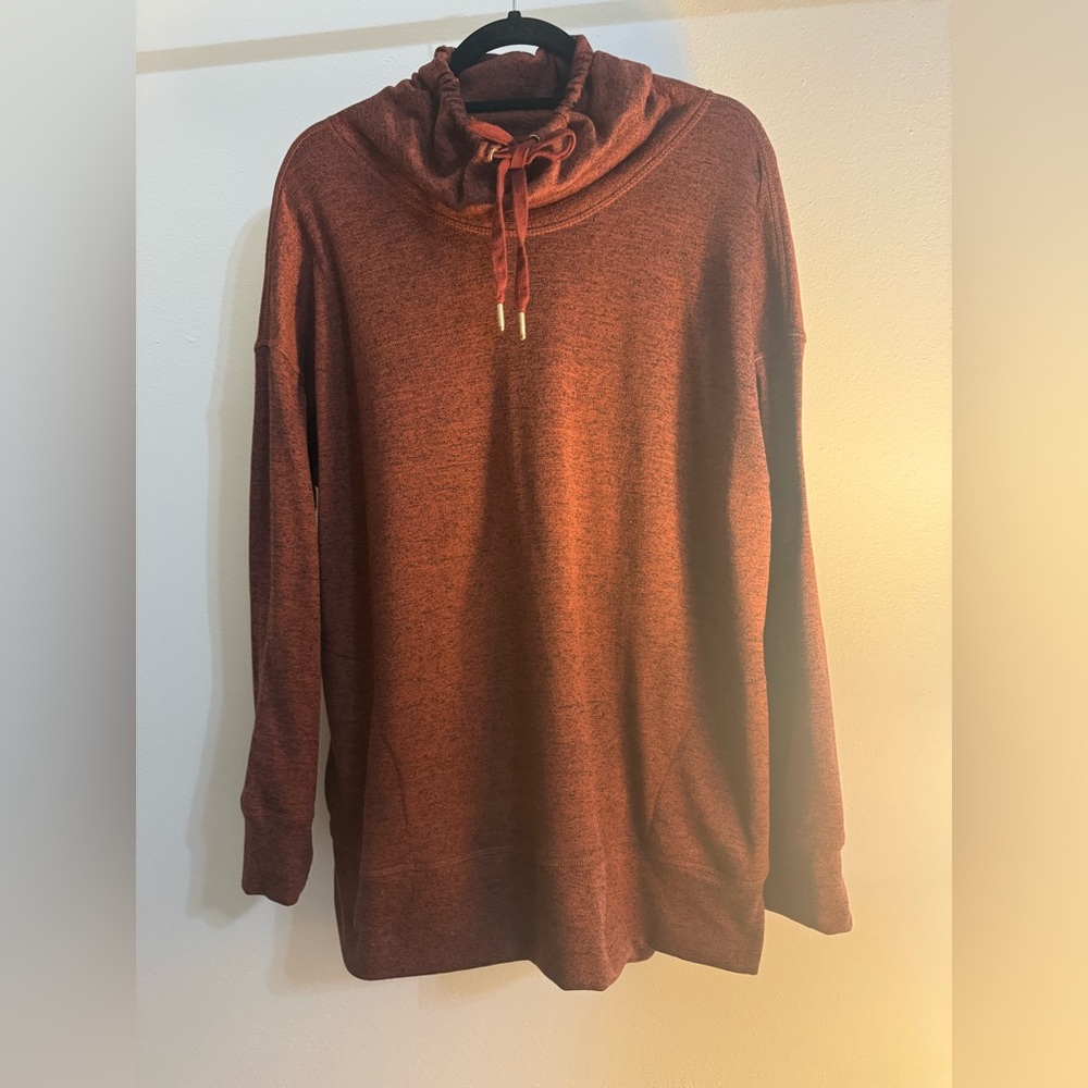 Women’s Maroon-Orange Sweater